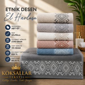 Etnik Desen El Havlusu