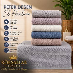 Petek Desen El Havlusu