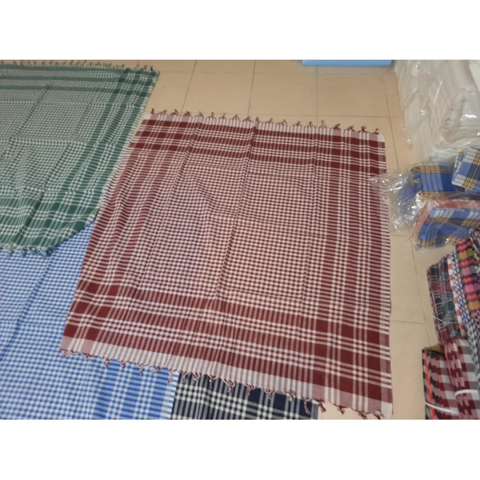 Bordo Kareli Sofra Bezi 170x170