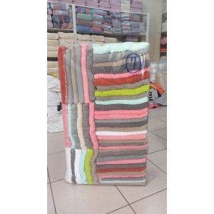 DBH-07 Defolu Havlu Karışık Pastel Paket