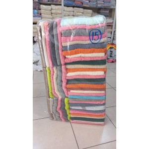 DBH-15 Defolu Havlu Canlı Renk Karışık Paket