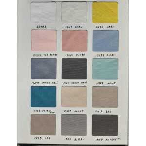 Toptan Duck Kumaş 180 cm - Düz Renk Kartelası 1