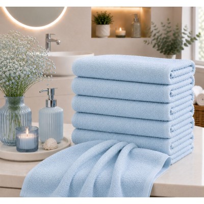 Rüya Buz Mavisi El Havlusu 12'li Paket