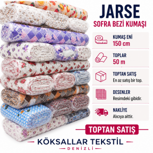 Jarse Sofra Bezi Kumaşı