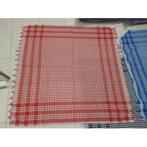Kirmizi Kareli Sofra Bezi 170x170