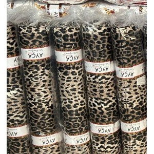 Leopar Desenli Toptan Ranforce Nevresim Kumaşı KT-18