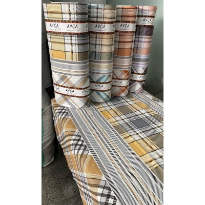 Modern Tartan Ekose Toptan Ranforce Kumaş KT-62