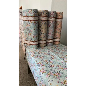 Pastel Minik Çiçekli Toptan Ranforce Kumaş KT-76