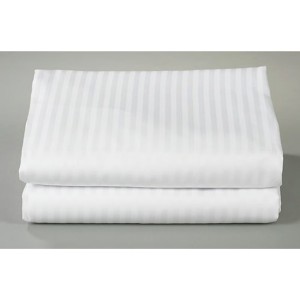 Otel çarşafı Çift kişilik  280x280cm 83 tel çizgili kumaş