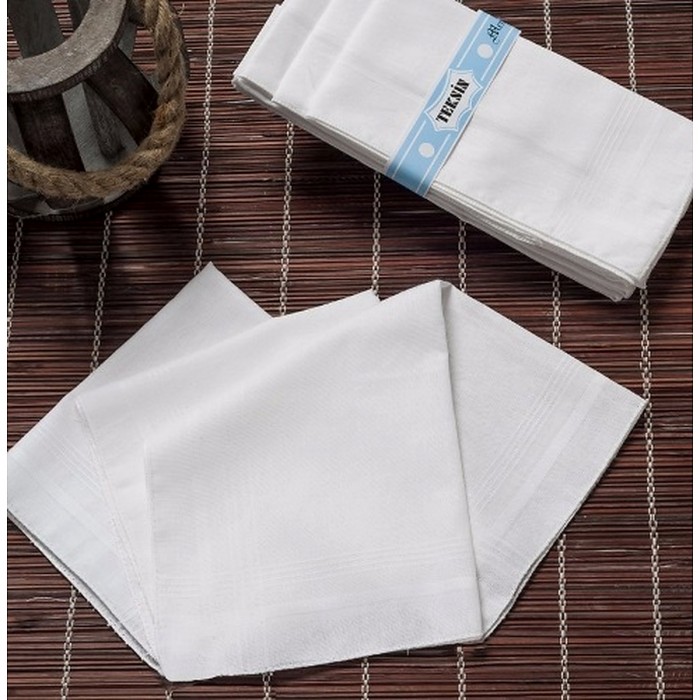Teksin Erkek Mendili – Erkek Mendili 12'li paket