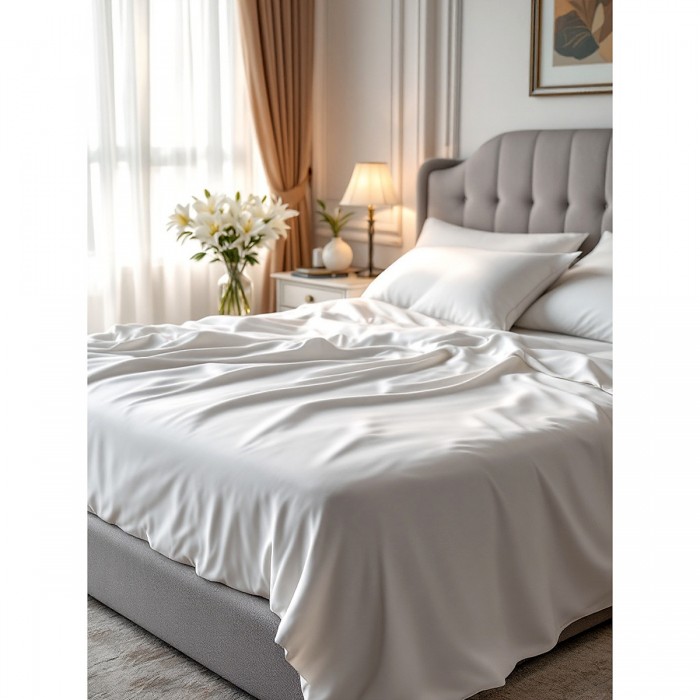 Çift kişilik 59 tel pamuk polyester otel nevresim takımı