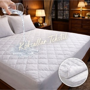 Sıvı Geçirmez Kapitone Alez 150x200 cm %100 Pamuk 57 Tel