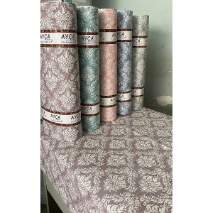 Klasik Damask Desenli Toptan Ranforce Kumaş KT-59