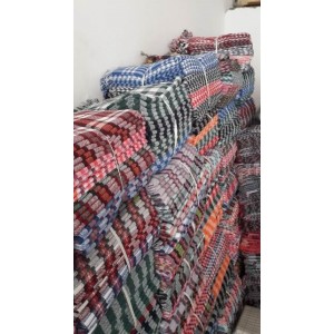 Sofra Bezi 150x150 Cok Renkli Kareli Koleksiyon