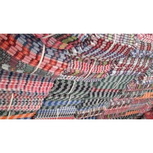 Toptan Sofra Bezi 150x150 Renkli Kareli Stok