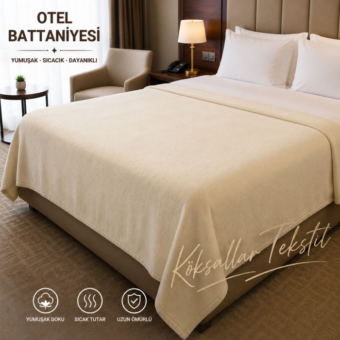 Çift Kişilik Otel Battaniyesi