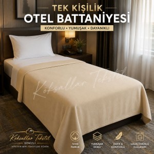 Tek Kişilik Yurt Battaniyesi